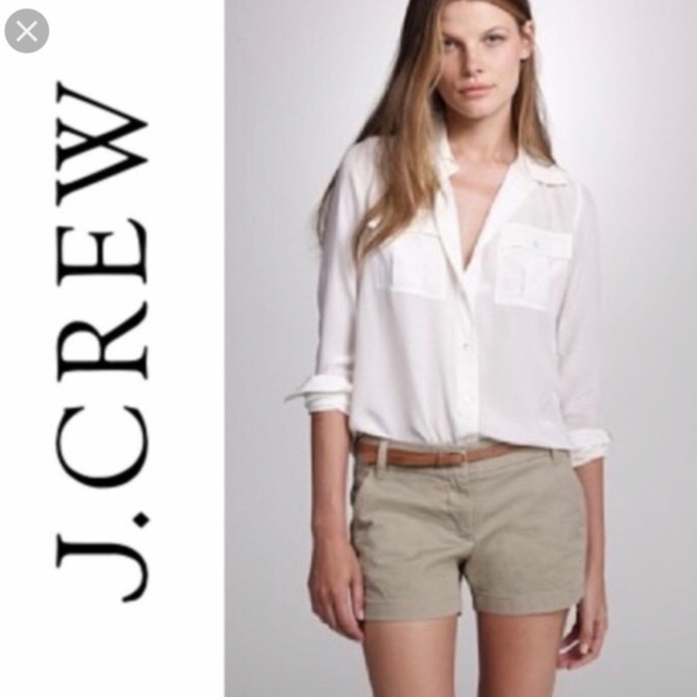 2 J.Crew Chino Shorts